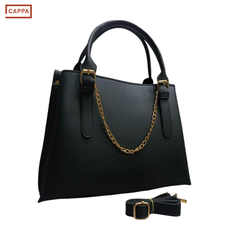 GOLD SLEEK CHAIN HANDBAG